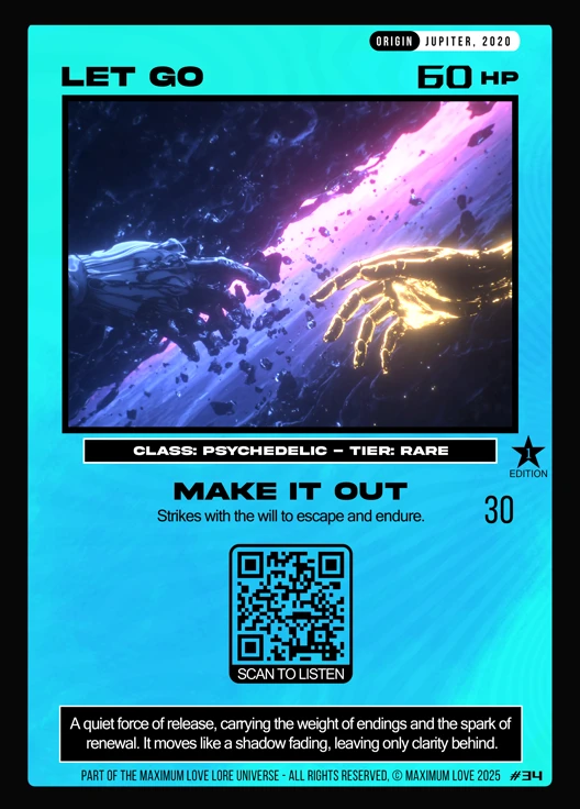 Let Go trading card